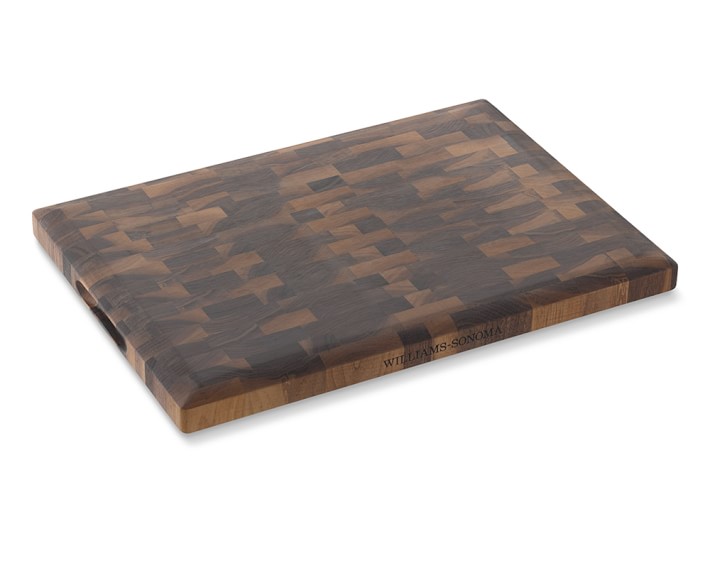 Dark Walnut End Grain Cutting Board, Professional Grade Kitchen Wood  Cutting & Serving Board