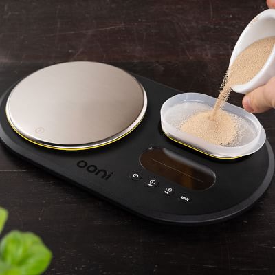 Dual Power Mode 33lb Load-Bearing】2 in 1 Digital Kitchen Scale