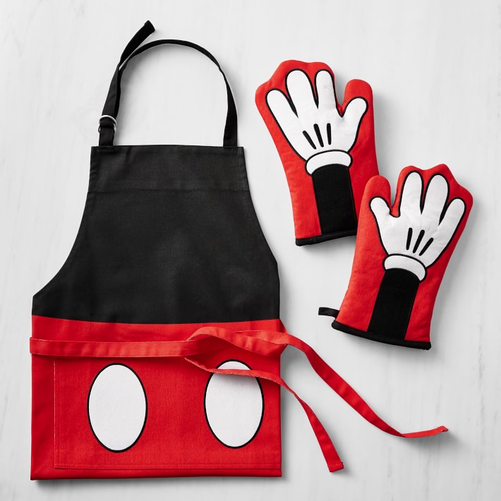 Oven Mitts Mickey Mouse-minnie Mouse-gingerbread-oven  Glove-christmas-kitchen-mickey-minnie-disney-oven-stove-hot Pads-christmas  Gift-gift 