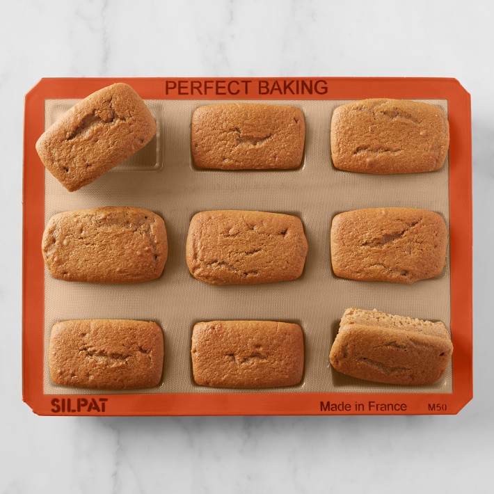 10 Super-Mini Silicone Loaf Pans