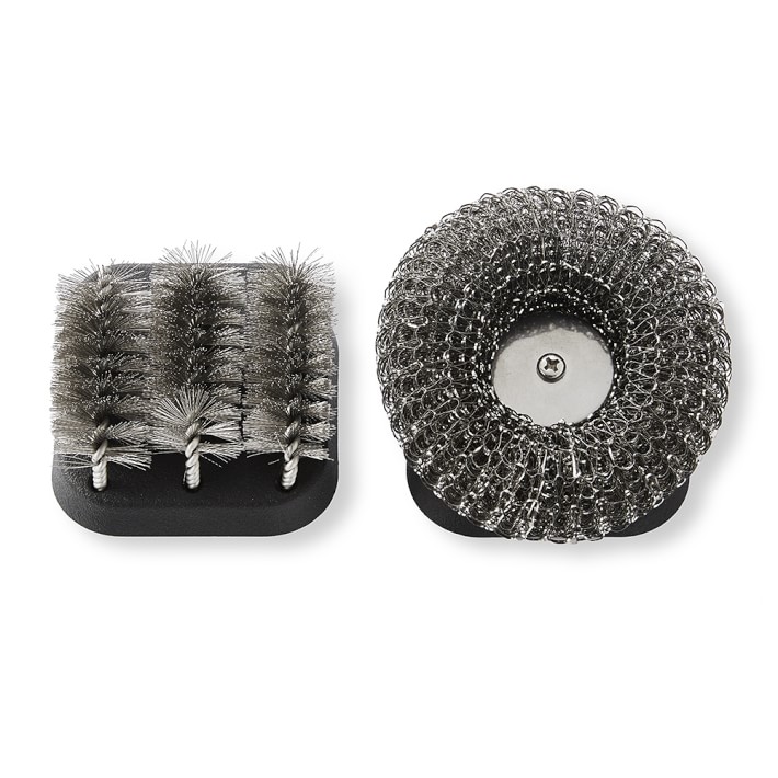 Rösle 12809 Grill Brush Replacement Head, Silver