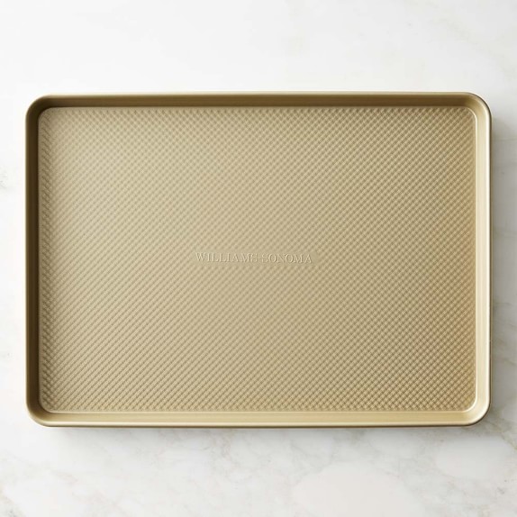 12x16 Nonstick Aluminized Steel Baking Sheet Gold - Figmint™
