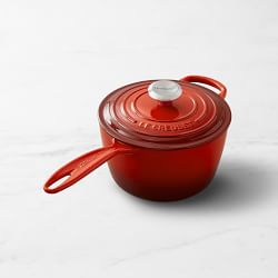 Williams-Sonoma - December 2016 Catalog - Le Creuset Signature Enameled Cast  Iron Deep Skillet, 12, Red