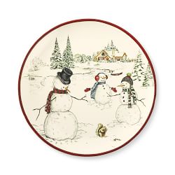 Williams-Sonoma Snowman (Set of 2) Cloth Dish Towels - China Dinnerware & Dishes