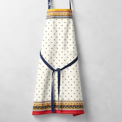 The Pot Holder and Apron Aisle at a Williams Sonoma Store at an