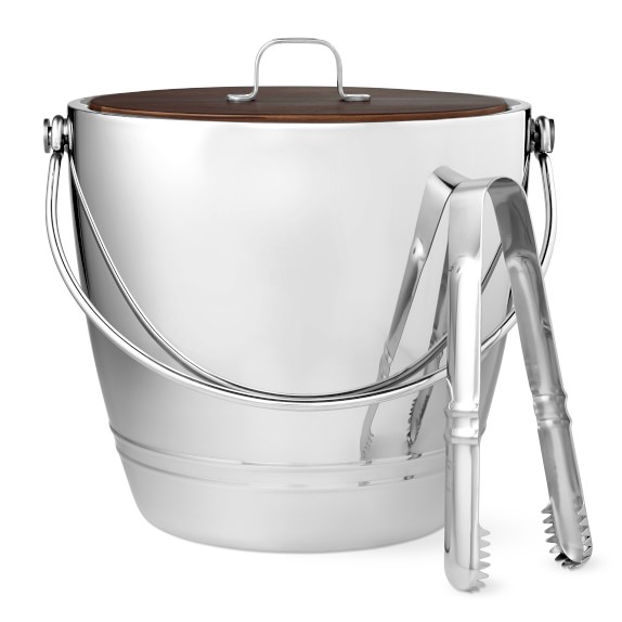 OXO SteeL Ice Bucket & Tong Set