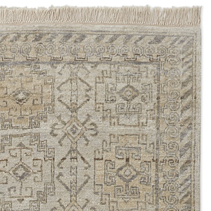 Khottan Hand Knotted Rug Swatch