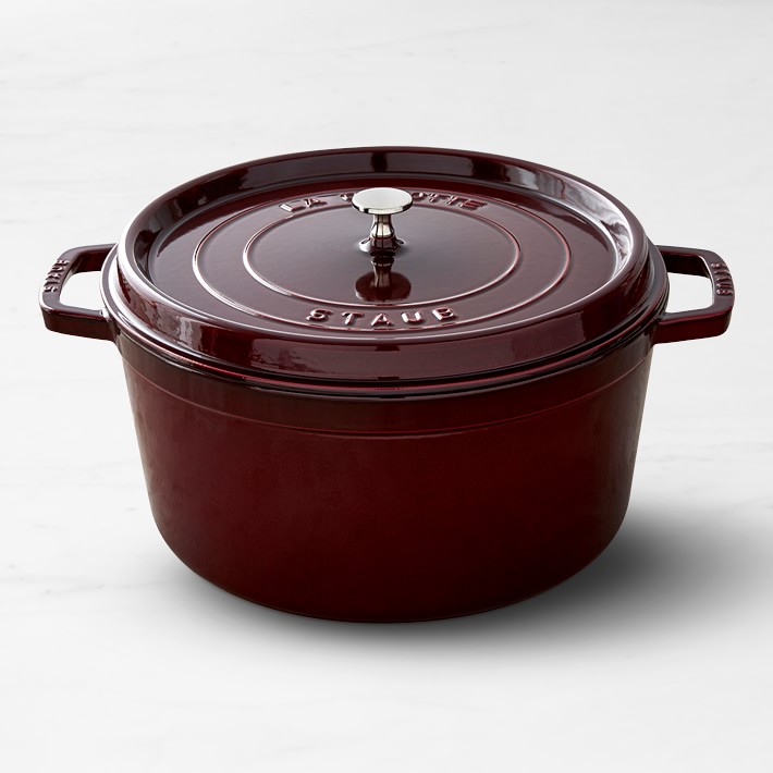 Staub Enameled Cast Iron Round Dutch Oven