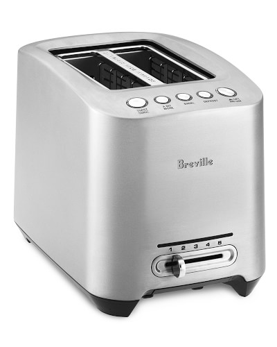 Breville Die-Cast Stainless-Steel Toaster, 2-Slice, Model # BTA820XL