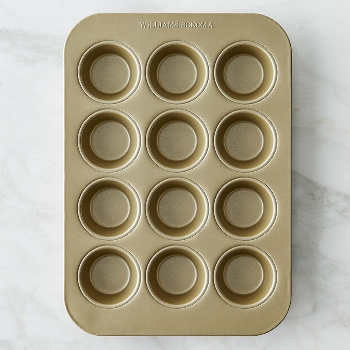 Williams Sonoma Copper Goldtouch&#174; Muffin Pan, 12-Well