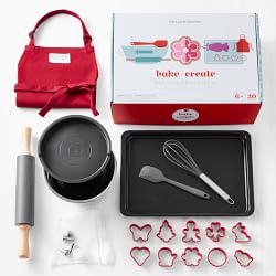 Tovla Jr. Kids Real Cooking and Baking Gift Set with Cookbook and Storage  Case- Complete Cooking Supplies for the Junior Chef - Kids Baking Set for