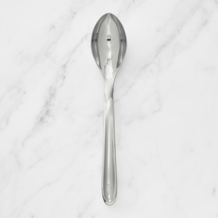 All-Clad Precision Stainless-Steel Solid Spoon