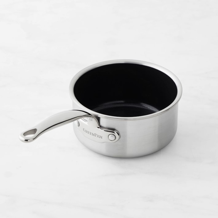 Clip Series Ceramic Nonstick 1.7-Quart and 3.3-Quart Saucepan Set