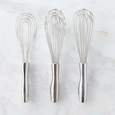 Best Manufacturers 10 Flat Roux Whisk - Wood Handle - Spoons N Spice