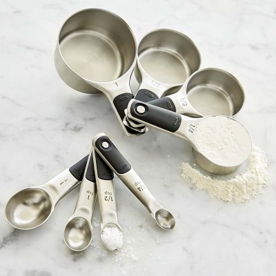 OXO Stainless-Steel Measuring Cups & Spoons