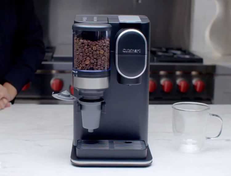 Cuisinart Single Serve Coffee Maker + Coffee Grinder, 48-Ounce Removable  Reservoir, Black, DGB-2