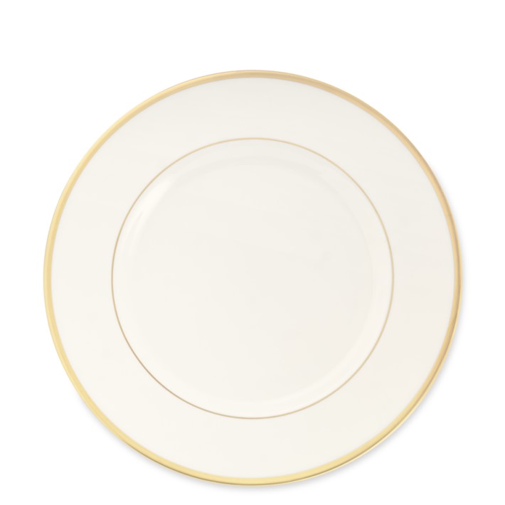 Pickard Signature Plain Dinner Plate, Gold