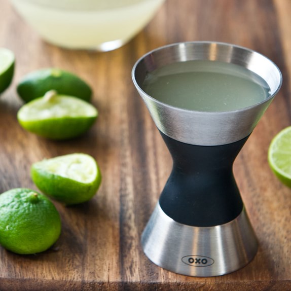 OXO StainlessSteel DoubleSided Jigger Bar Tools Williams Sonoma