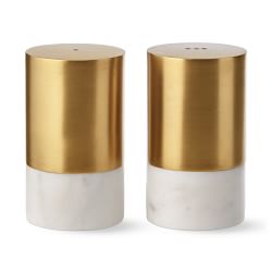 Gold Salt and Pepper Grinder Set – Golden Salt and Pepper Shaker