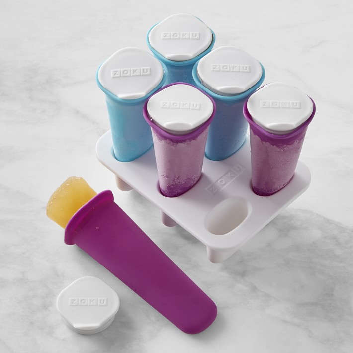Zoku Squeeze Ice Pop Molds Williams Sonoma