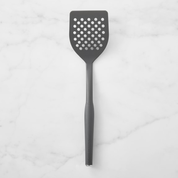 Hamilton Beach Solid Spatula Turner Hard Plastic Heat-Resistant 14in  Soft-Touch Ergonomic Handle Heavy Duty, Spatulas Turner for Vegetables 