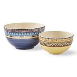 Williams-Sonoma - Winter 3 2020 - Melamine Mixing Bowls with Lid, Set of 6,  White