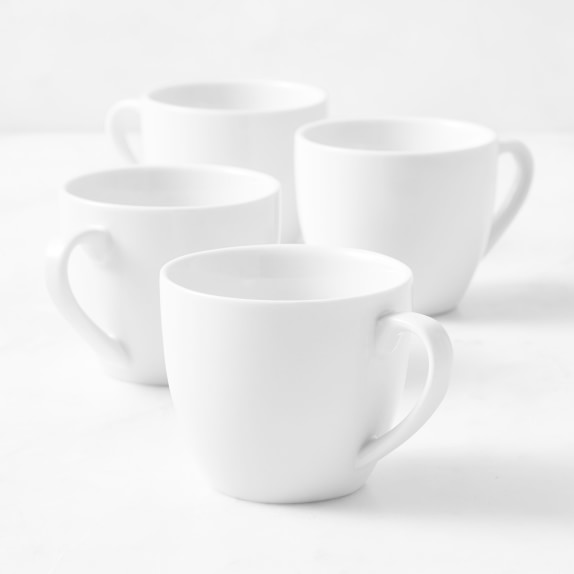 Coffee Academy Coffee Cups, Set of 4