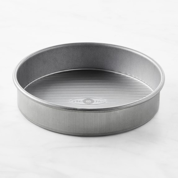 Cake Pan with Engraved Design on Black Colored Lid - Aluminum 9” x