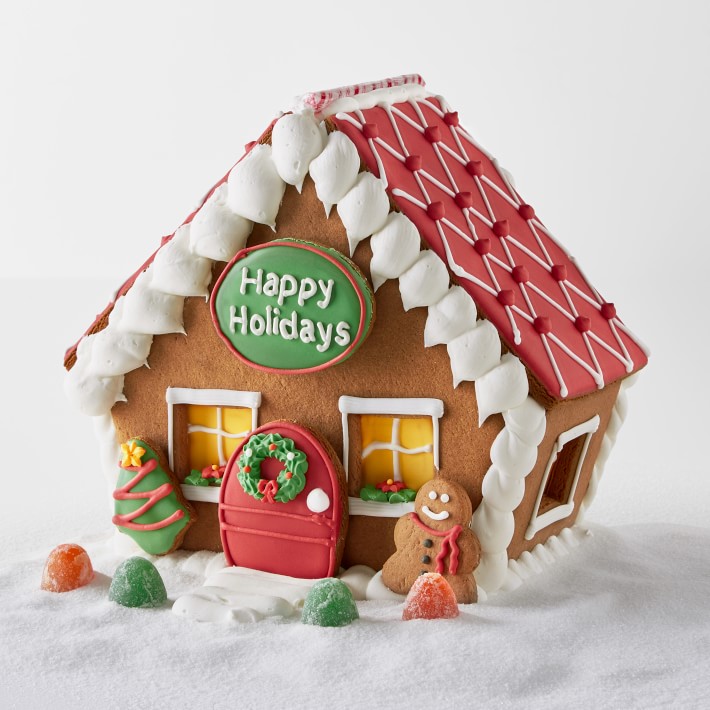 Williams Sonoma Mini Gingerbread House Mug Topper