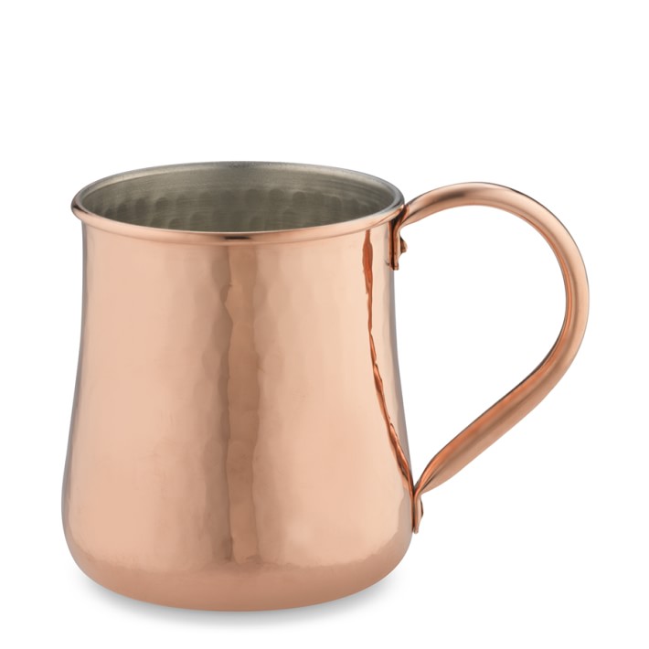 Initial or Monogram Custom Engraved Copper Mugs