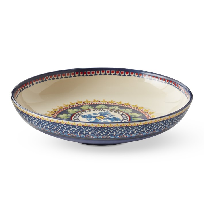 Williams Sonoma Sicily Ceramic Fruit Bowl