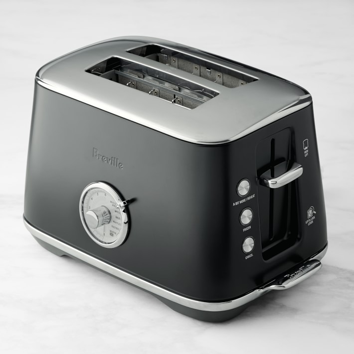 Breville Luxe Toaster, Black Truffle