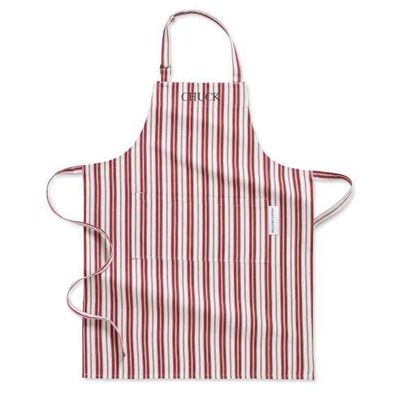 Williams Sonoma Striped Personalized Apron