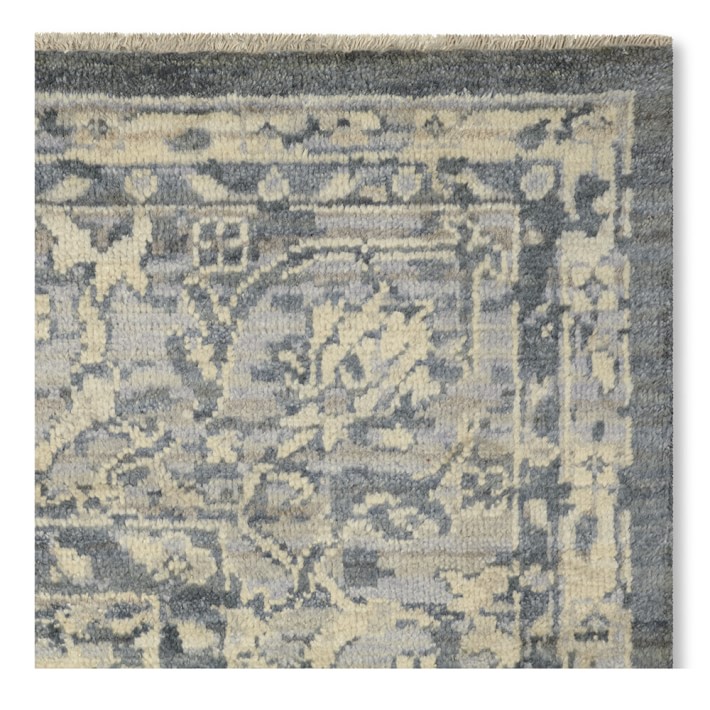 Lily Fields Hand Knotted Rug Swatch