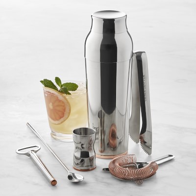 Williams Sonome Encore Bar Double Wall Cocktail Shaker