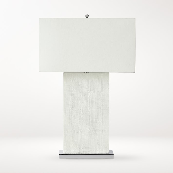 Sydney White Block Table Lamp