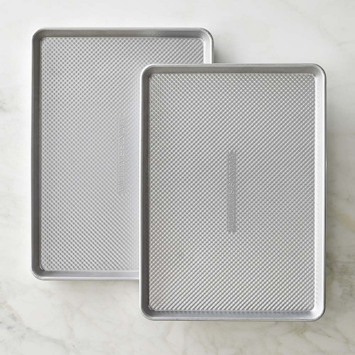 Williams Sonoma Traditionaltouch™ Corrugated Half Sheet Pan, Set of 2