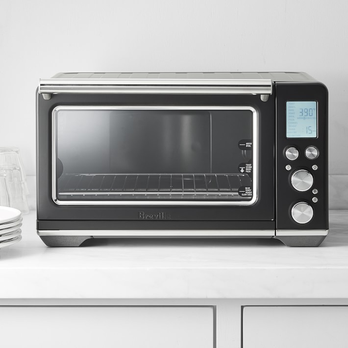  Breville Smart Oven Air Fryer Toaster Oven, Black