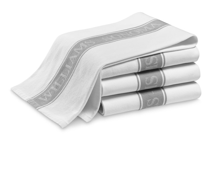 Williams Sonoma Classic Logo Towels, Set of 4