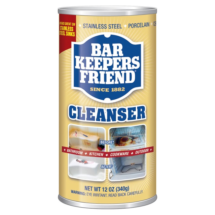 Did I ruin this aluminum sheet pan with Bar Keepers Friend and