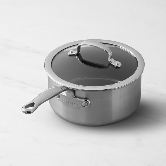 Chef's Classic™ Stainless 3 Quart Saucepan with Cover
