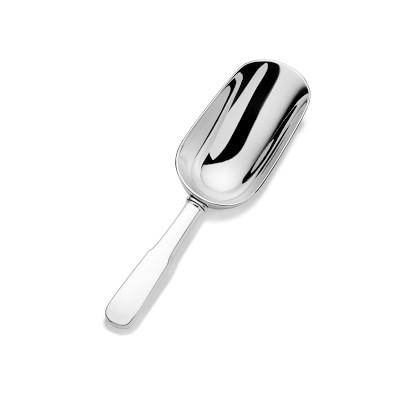 Ice Scoop ,small Stainless Steel Scoops For Ice Cube/candy/flour/sugar,  Metal Utility Scoops For Canisters, Baking 1pcs-silver