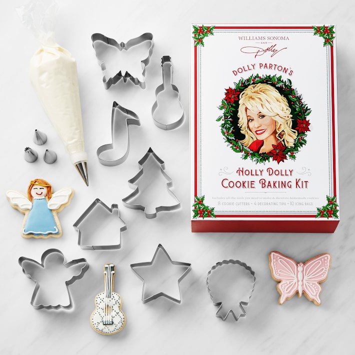 Williams Sonoma Dolly Parton Cookie Cutter 26-Piece Set