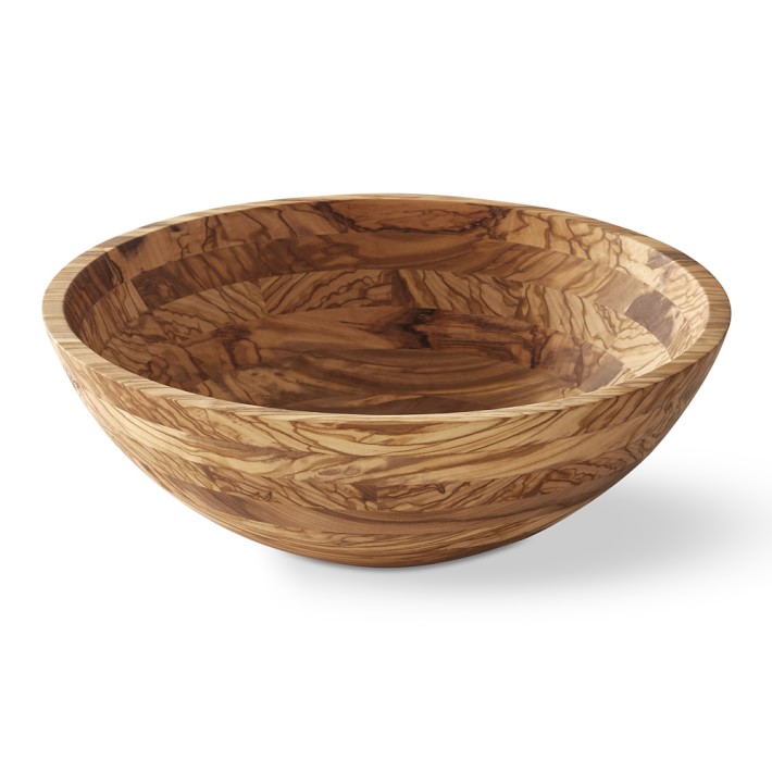 Olivewood Salad Bowl 15"