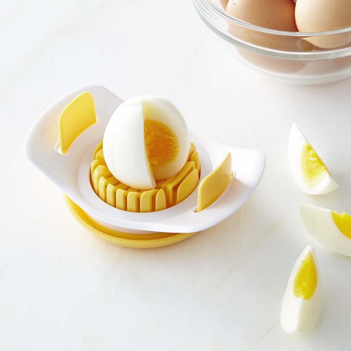Useful Kitchen Gadget Plastic Egg Slicer & Wedger with Stainless Steel  Wires Egg Cutter - China Egg Slicer and Plastic Egg Slicer price