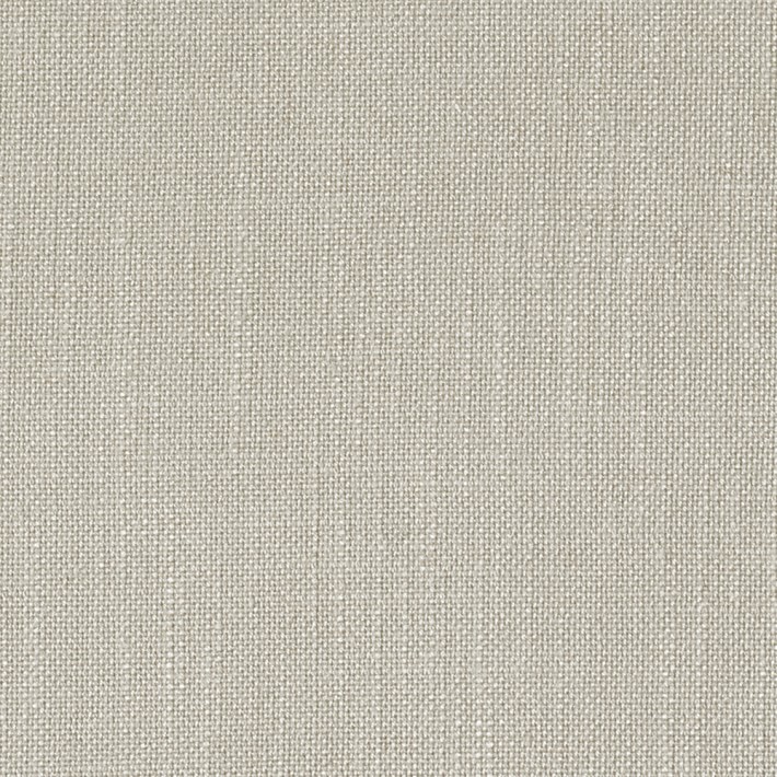 Fabric By The Yard, Performance Linen Blend, Solid, Cobblestone