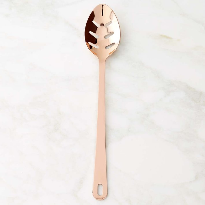 Copper Slotted Spoon