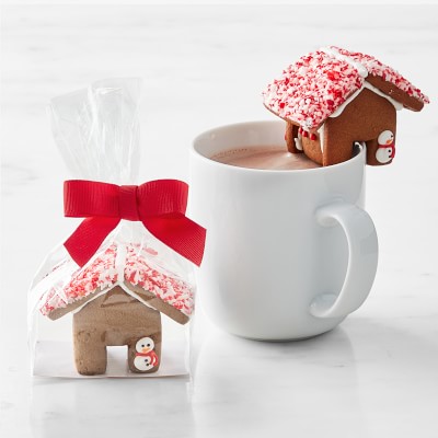 MINI MUG TOPPER GINGERBREAD HOUSE CUTTER SET(1 3/4 tall) (low inventory)