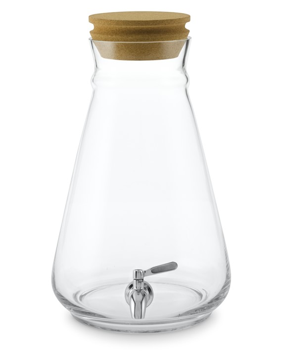 Williams Sonoma Glass Beverage Dispenser