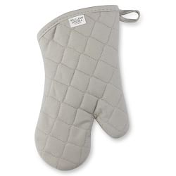 Design Imports CAMZ32680 Gray Damask Oven Mitt & Potholder Set, 1